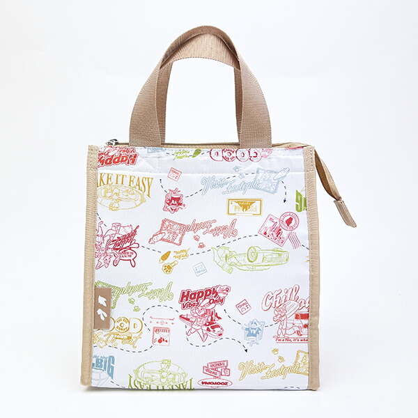 楽天市場】パークの楽しいフードモチーフ ランチバッグ 大 保冷バッグ