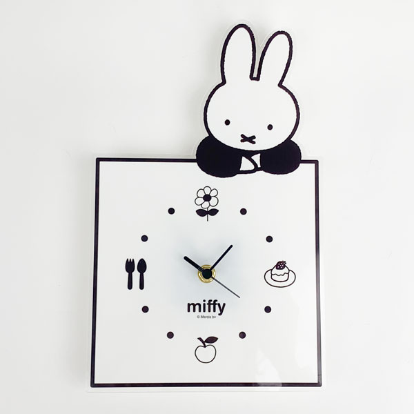 楽天市場】ミッフィー グッズ MIFFY インテリアクロック