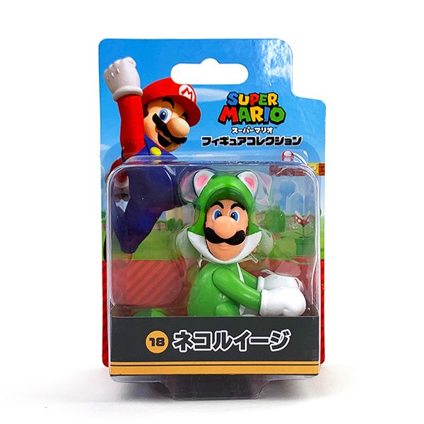マリオ　ルイージ　フィギュア ワールドオブニンテンドー スーパーマリオ ルイージ 4インチ