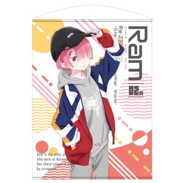 Re:ゼロから始める異世界生活　タペストリー　ポスター Amazon.co.jp: Re:ゼロから始める異世界生活 エミリア & レム B2