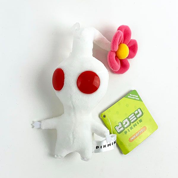 楽天市場】ピクミン 白ピクミン ヌイグルミ マスコット インテリア
