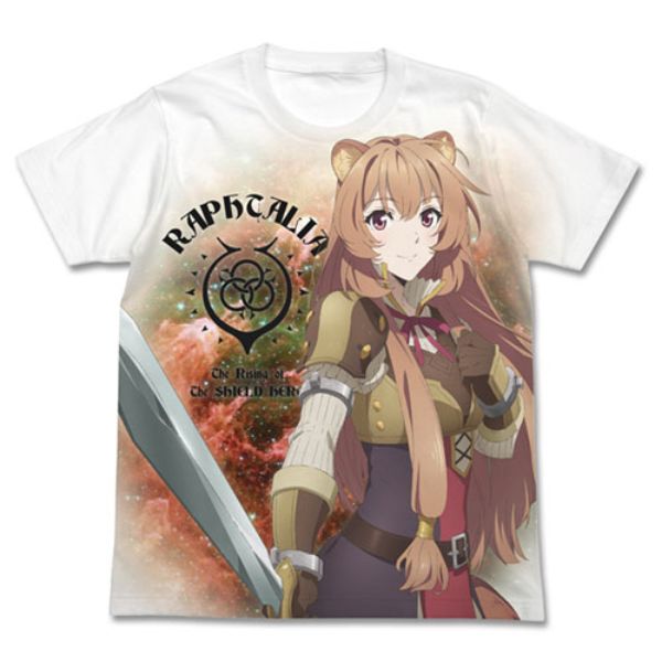 盾の勇者の成り上がり ラフタリア フルグラフィックTシャツ Tシャツ ホワイト XLサイズ 送料込み キャラクターグッズ|ANITTO FRIENDS