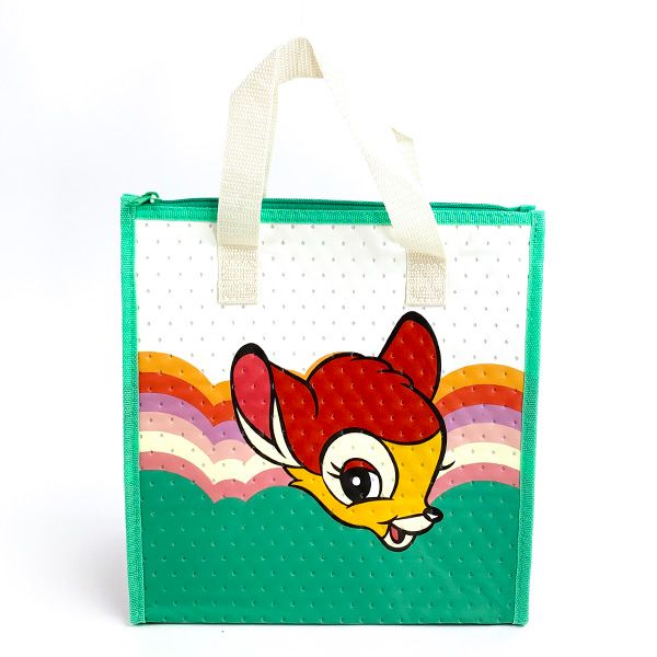 楽天市場】バンビ 不織布保冷バッグ ディズニーレトロ レディース