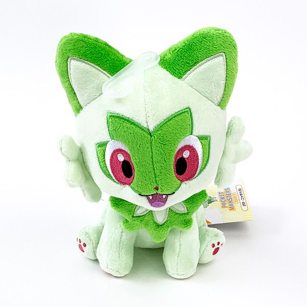 ポケモン ぱちくり ニャオハ ぬいぐるみ なでてみつめて♪ぱちくりニャオハ ｜【公式】ポケモンセンター