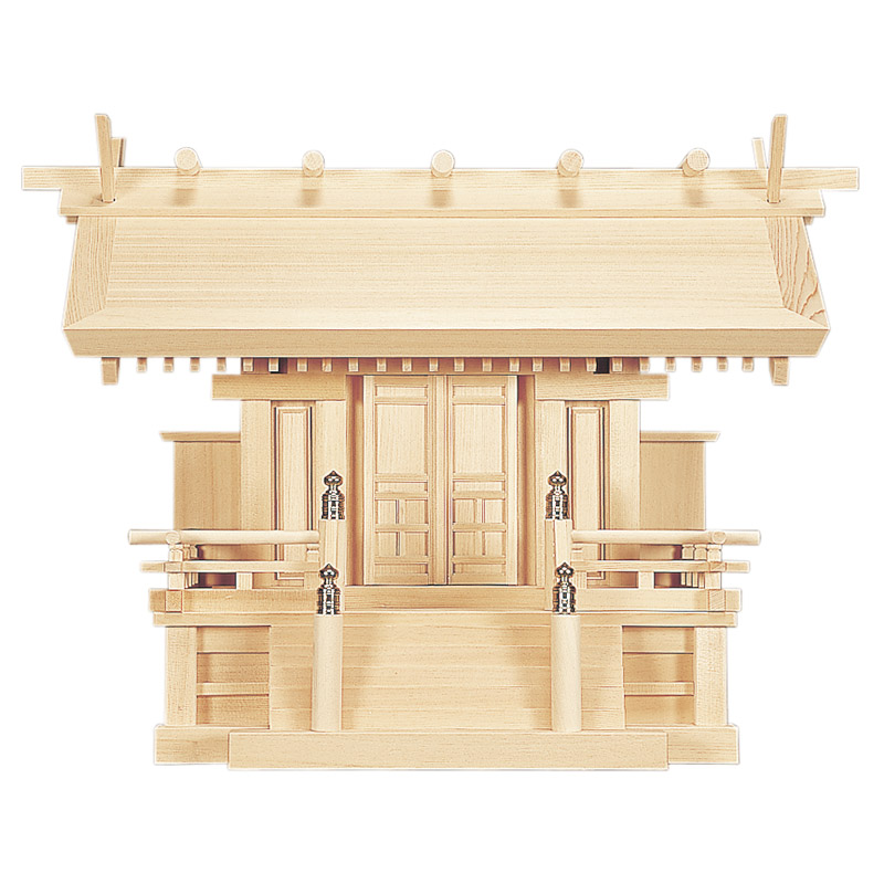 神棚 御膳上等神棚 天神唐戸一社(木曽ひのき製)【百貨店SALE継続期間中 P5倍】