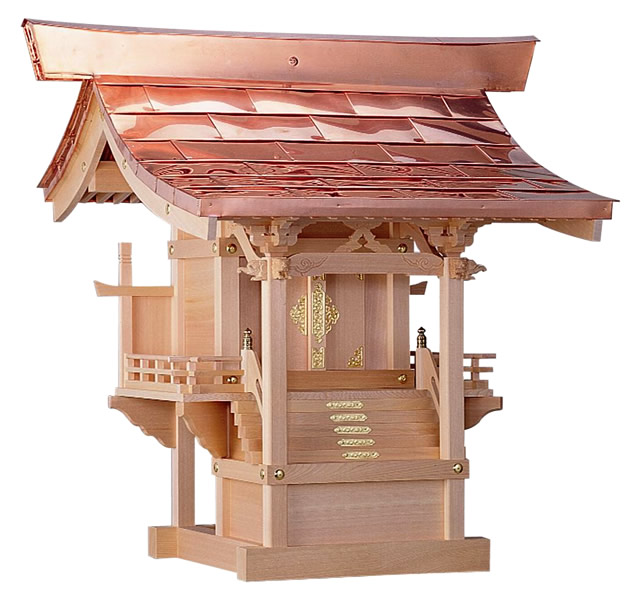 外宮 祠 ほこら 趨向 1尺2寸 木曽ひのき製【百貨店SALE継続期間中 P5倍】