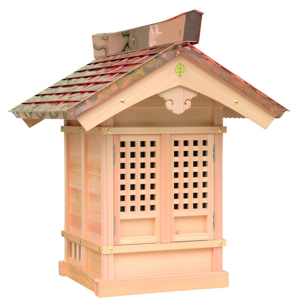 祠宮 楽天市場】外宮 朱塗り ほこら宮(木印) 1.5尺 高さ141cm×屋根巾