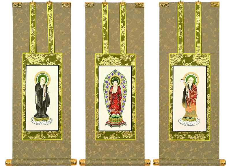 新品本物 仏壇用掛軸 浄土宗 100代 手書上仕立て 楽天市場 Faan Gov Ng