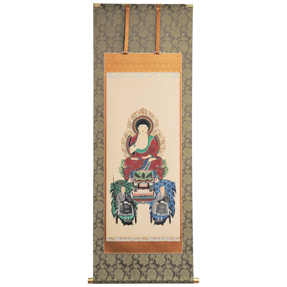 楽天市場】掛軸 仏画 仏間 仏事 床軸 仏間用掛軸 【 真言十三仏大師付