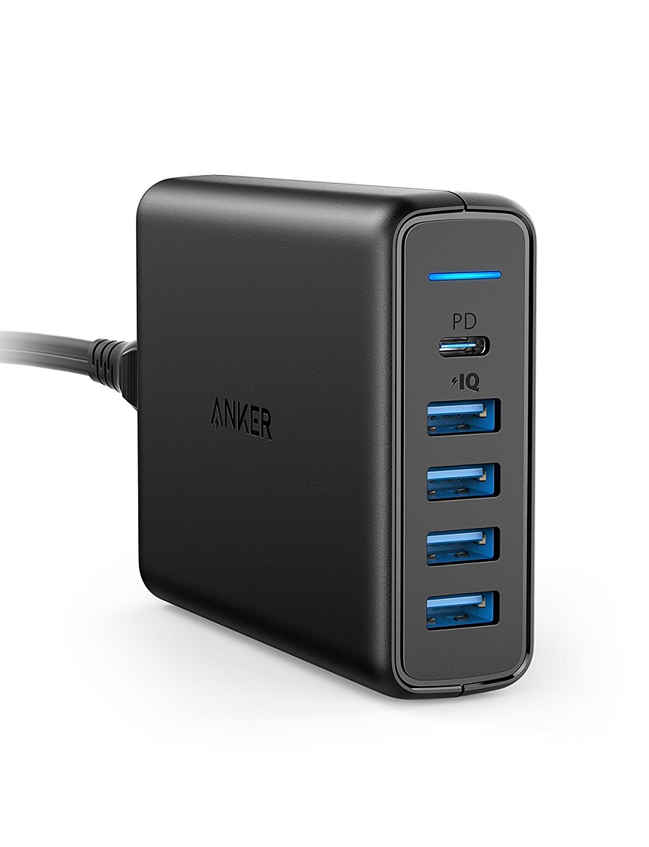 【楽天市場】Anker PowerPort I PD 1 PD & 4 PowerIQ（PD対応 60W 5ポート USBC急速充電器