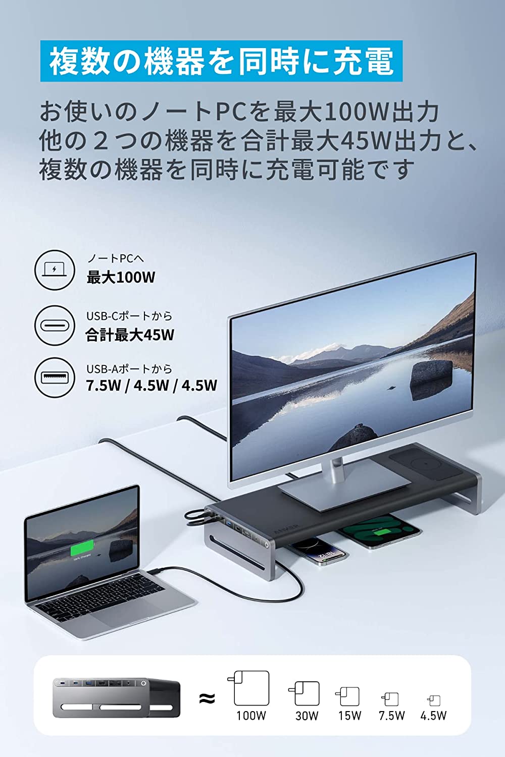 Anker 675 USB-C ドッキングステーション（モニタースタンド） 小寺信良の週刊 Electric Zooma!】机の上の救世主!? 12-in-1モニター