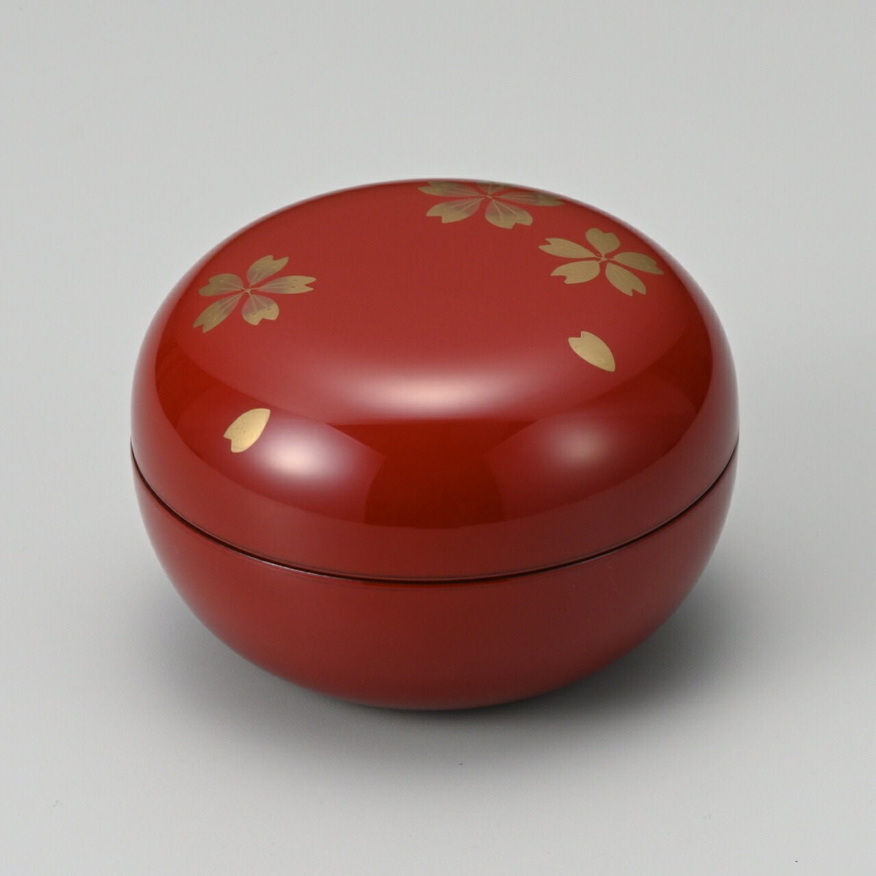 手塗漆 ボンボニエール 桜蒔絵 ボンボニエール 砂糖菓子どんぶり鉢 お菓子器 越前塗師細工 鯖江市 福井県 飛騨春慶