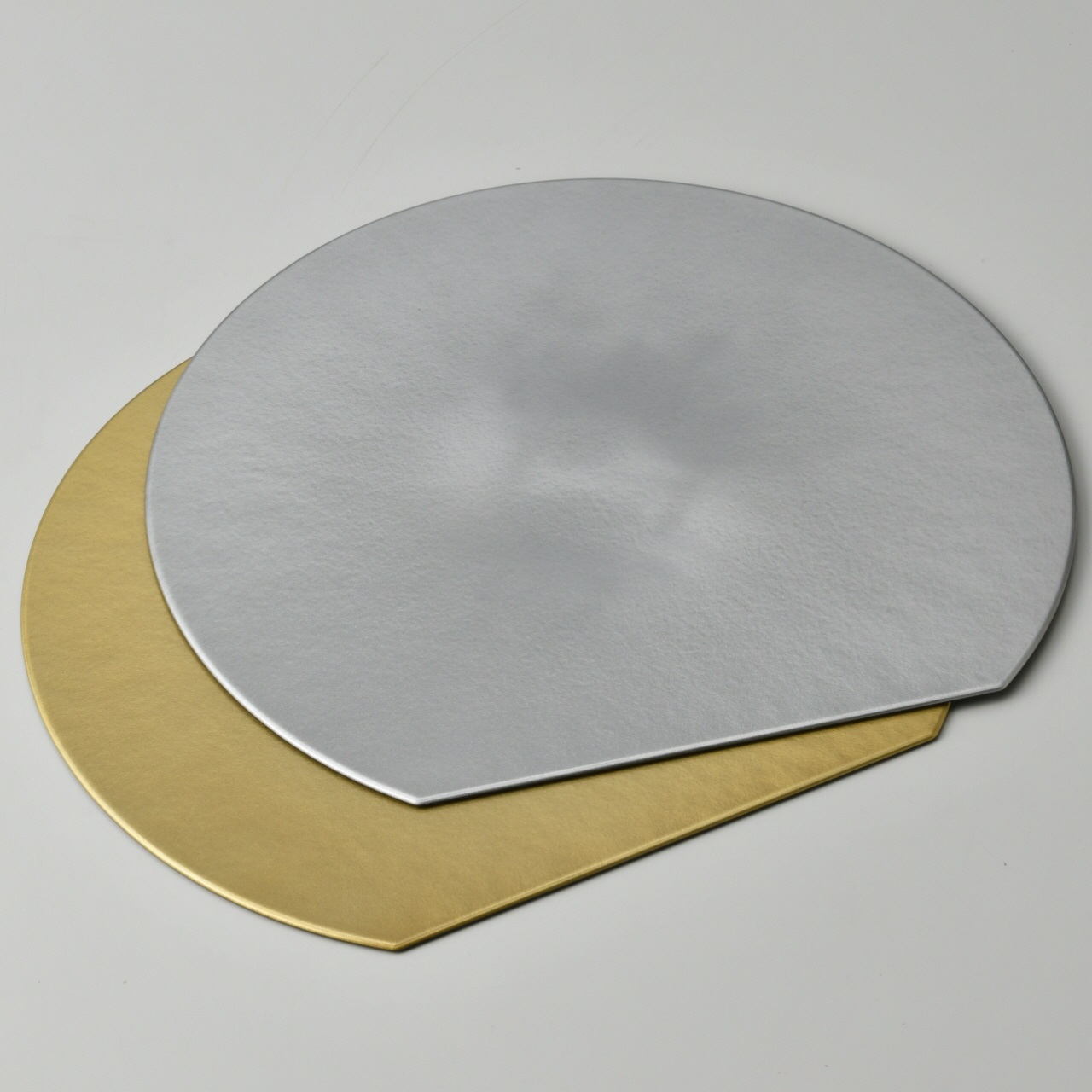 TABLE ＆ STYLE 折敷　銀（シルバー）円形 5枚セット TABLE ＆ STYLE 折敷 銀（シルバー）円形 5枚セット TABLE
