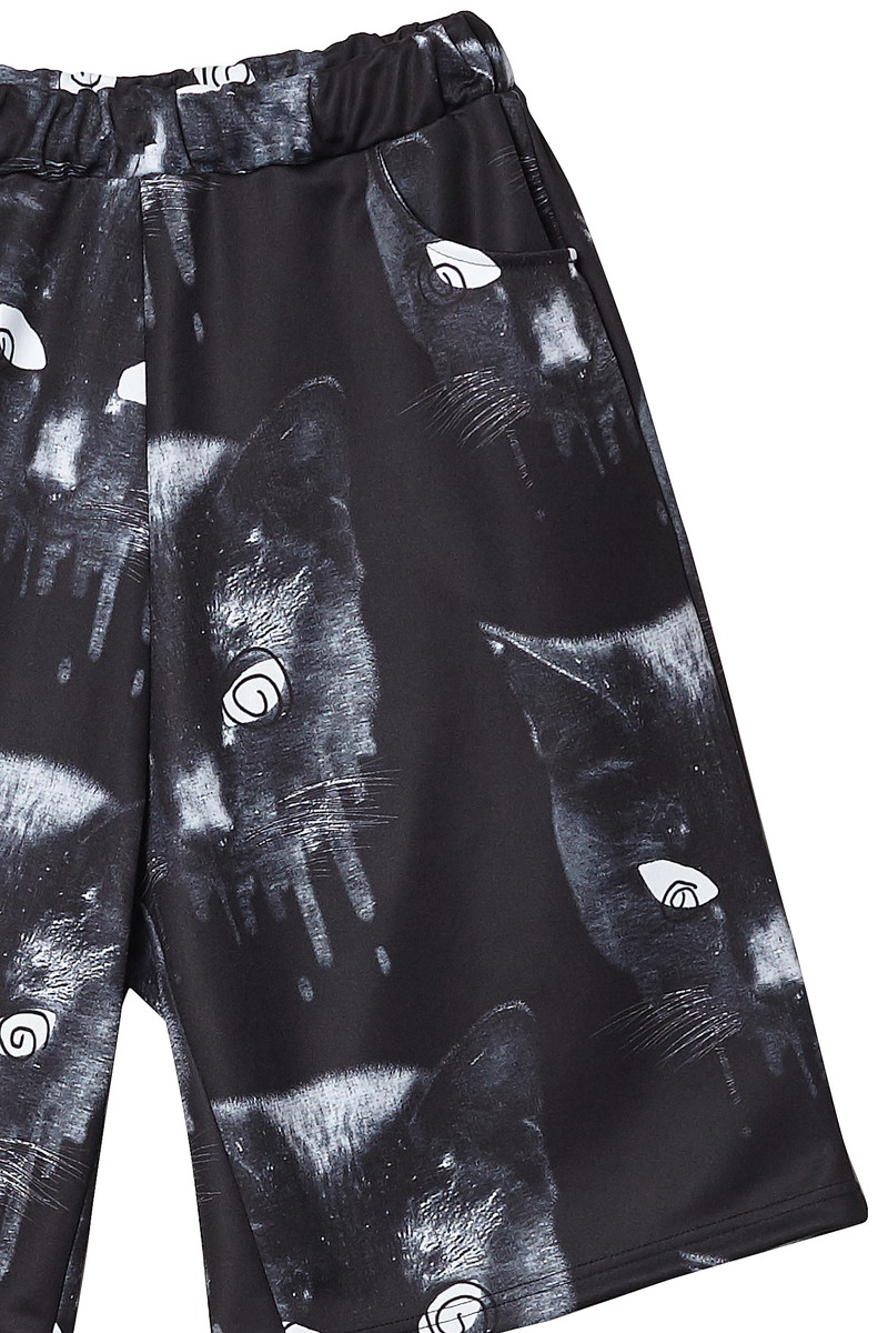 Ankorock アンコロック ボトムス メンズ 底部穿き レディース ハーフパンツ ユニ交尾 装い ブランド 短絡パンツ ひざ下 かさ高い大きさ ビッグシルエット 兇漢 ネグロイド 連刷 ねんねこ 賦性 Effie Europe Com