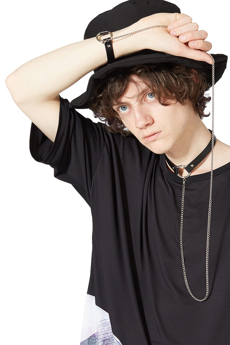 楽天市場 Ankorock アンコロック アクセサリー メンズ チョーカー レディース オールシーズン ユニセックス グッズ レザー 革 ロングチェーン シルバー リング 黒 ブラック Ankorock