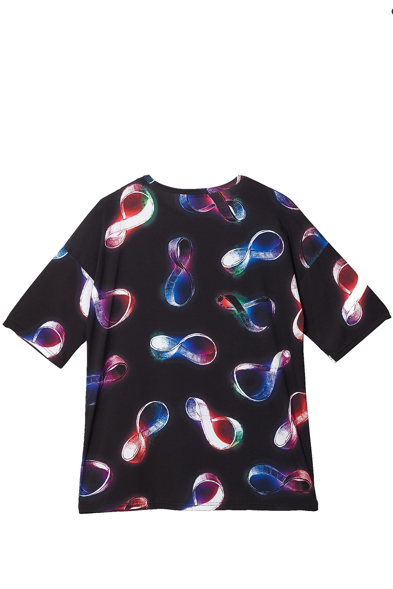 Tシャツ カットソー アンコロック アンコロック ビッグ Ankorock レディース メンズ ワンピース 半袖 レディース ユニセックス ブランド 大きいサイズ ビッグシルエット 服 メビウス