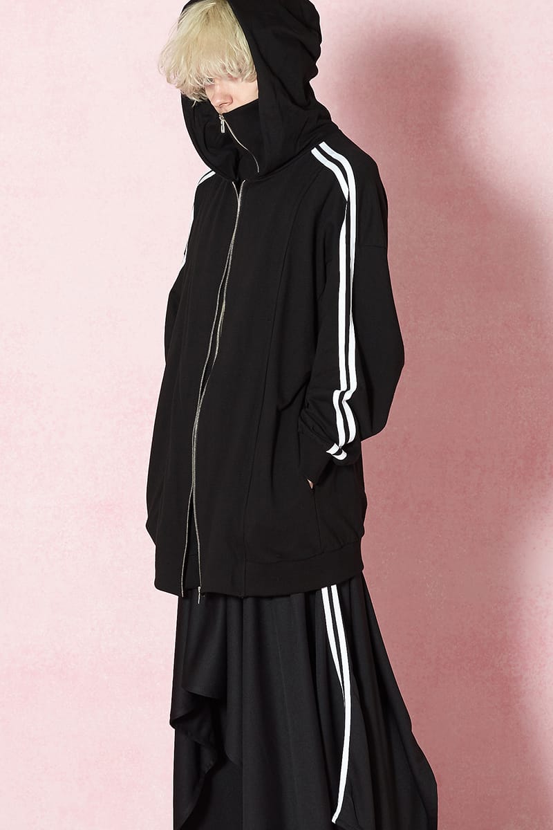 当店の記念日 ジップパーカー メンズ パーカー アンコロック Ankorock レディース ブラック 黒 オーバーサイズ ビッグシルエット 大きいサイズ ジップアップパーカー サイドライン ロング丈 長袖 ブランド 服 ユニセックス パーカー Williamsav Com