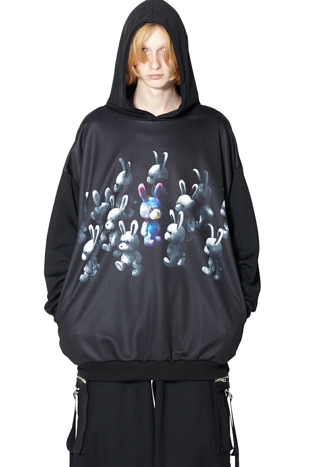 ロングスリーブ アンコロック ユニセックス 服 ブランド Ankorock メンズ Ankorock 原宿系 トップス マイノリティウサギ トップス Ankorock 衣装 派手 個性的 服 レディース パーカー ファッション