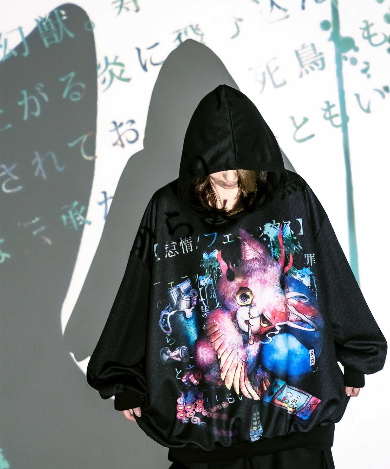 ankoROCK アンコロック プルオーバーパーカー レディース オーバー