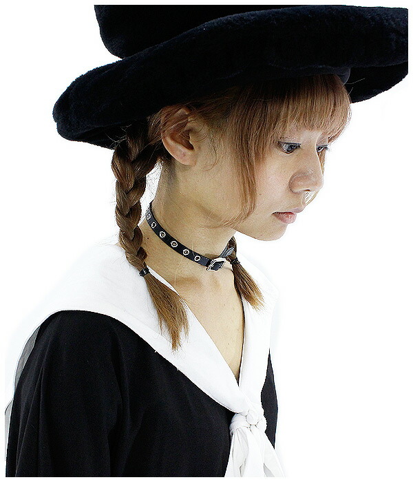 チョーカー メンズ チョーカー レディース チョーカー ユニセックス Pank パンクファッション 首輪 レザーチョーカー 黒 ブラック Giosenglish Com