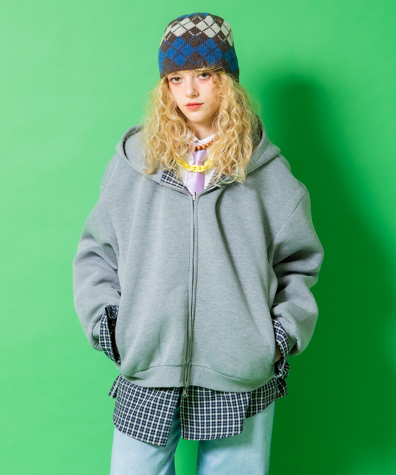 楽天市場】a.p.o.v. クラッシュソフトベロアオーバーサイズクロップド 