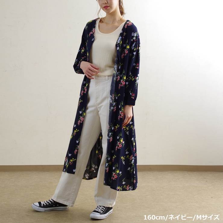 楽天市場 Sale セール ワンピース レディース ファッション ゆったり 体型カバー 30代 40代 夏 ガウンワンピ 花柄 羽織り 2way カジュアル レーヨン アンルル Anlulu プチプラ アンルル