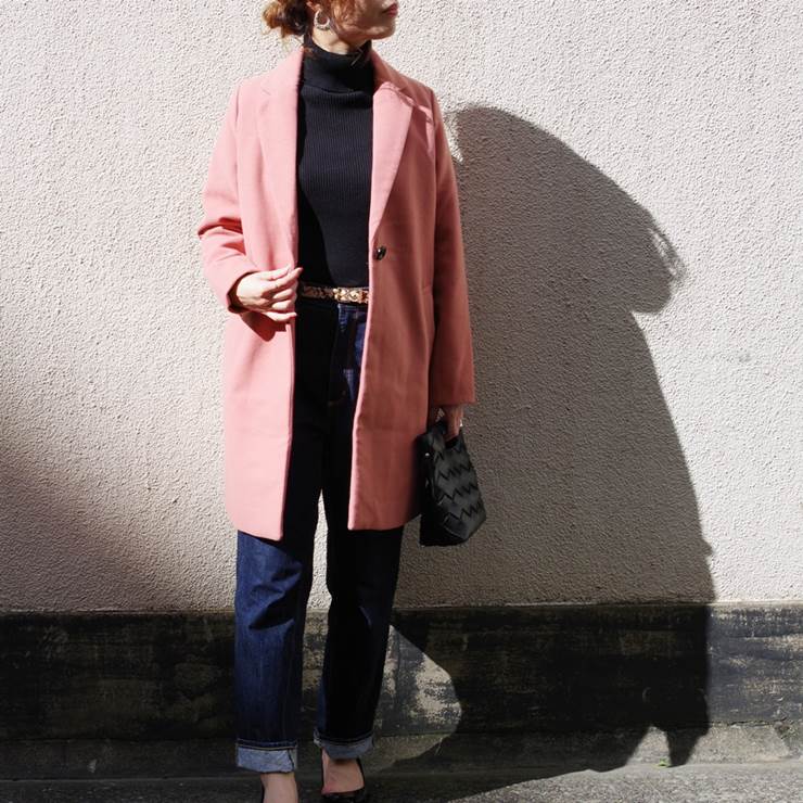 楽天市場 チェスターコート レディース ファッション 秋 冬 30代 40代 フェイクウール プチプラ ミディアム丈 A 福袋対象 アンルル