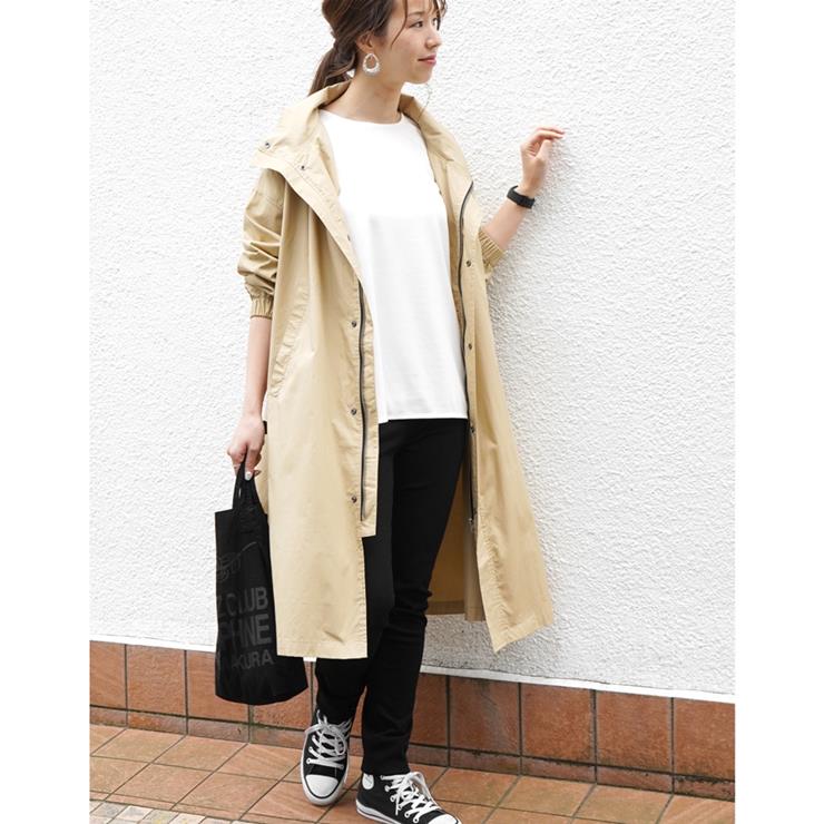 楽天市場 春アウター スプリングコート ロングパーカー レディース ファッション 春 夏 30代 代 40代 ゆったり 大きいサイズ シンプル アンルル