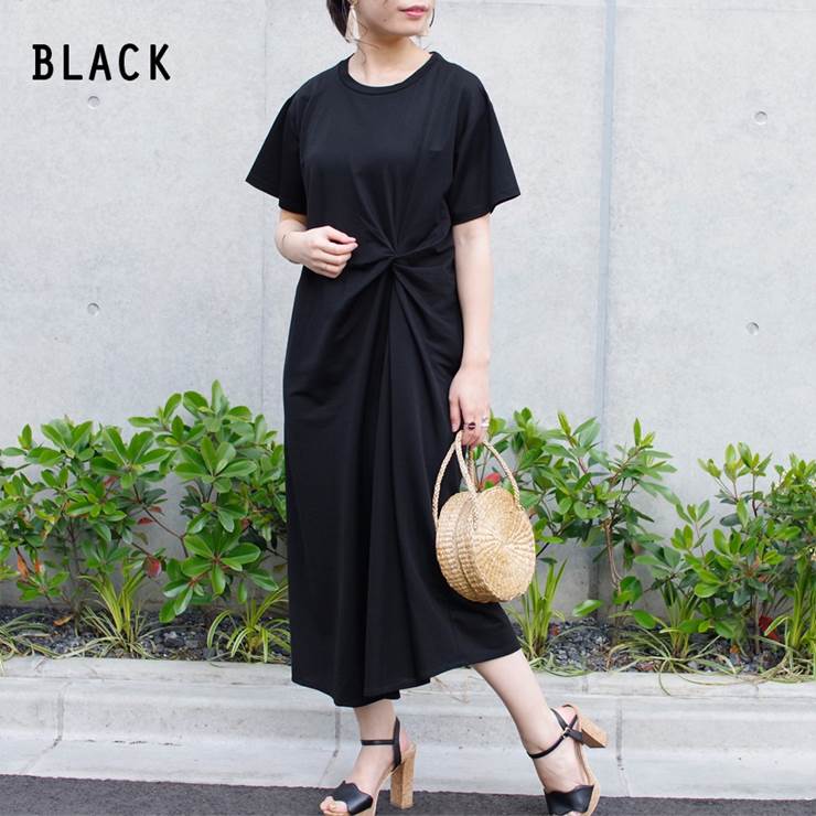 楽天市場 ワンピース レディース 半袖 春 夏 ファッション Tシャツワンピ ロングワンピ 30代 40代 ゆったり 大きめサイズ 体型カバー カジュアル ナチュラル ひんやり レーヨン プチプラ アンルル