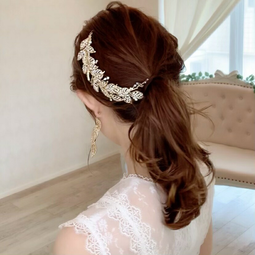 流れるエレガントな葉っぱ 洗練花嫁ヘアアクセ ヘッドドレス リーフ ビジュー 結婚式 カチューシャ ヘアアクセサリー ヘアアクセサリー ウェディング 結婚式 ウェディング 小枝 シルバー ゴールド Mavipconstrutora Com Br