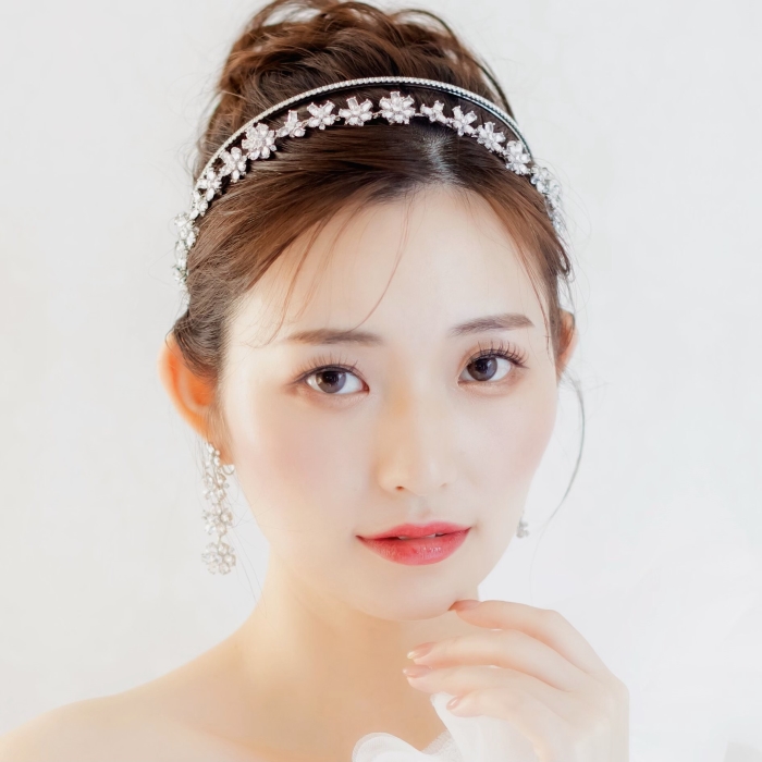 ANNAN WEDDING カチューシャティアラ ブライダルアクセサリーのアンナンウェディング