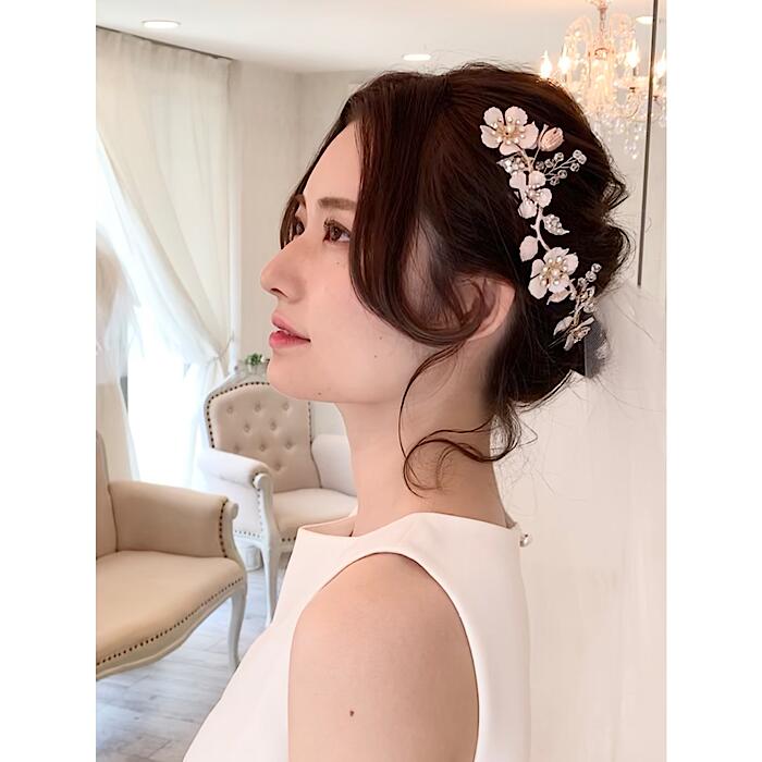 小枝アクセサリー 小枝 ヘッドピース ヘッドパーツ ヘッドコサージュ 髪飾り パール ナチュラル ゴールド ティアラ ウエディング ブライダル 花嫁 結婚式 ブライダルアクセサリー ウエディングアクセサリー Brocamarketing Com