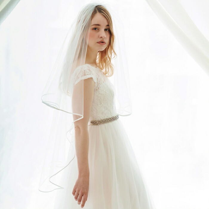日本製 前長めミディアムベール 花嫁流行の低めシニョンに ミディアム ベール ミドルベール ウェディング ベール ヴェール 腰下 ブライダル ヘアアクセサリー ヘッド オフホワイト ベールダウン シンプル 国産 ヒップ丈 Butlerchimneys Com