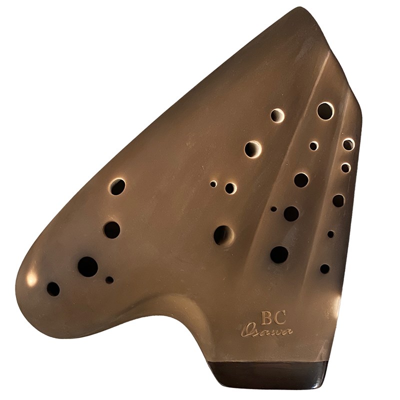 Osawa Ocarina オカリナ Triplet ナチュラル仕上(BC バスCトリプレット