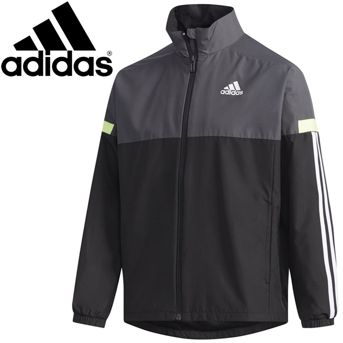 black adidas jacket boys