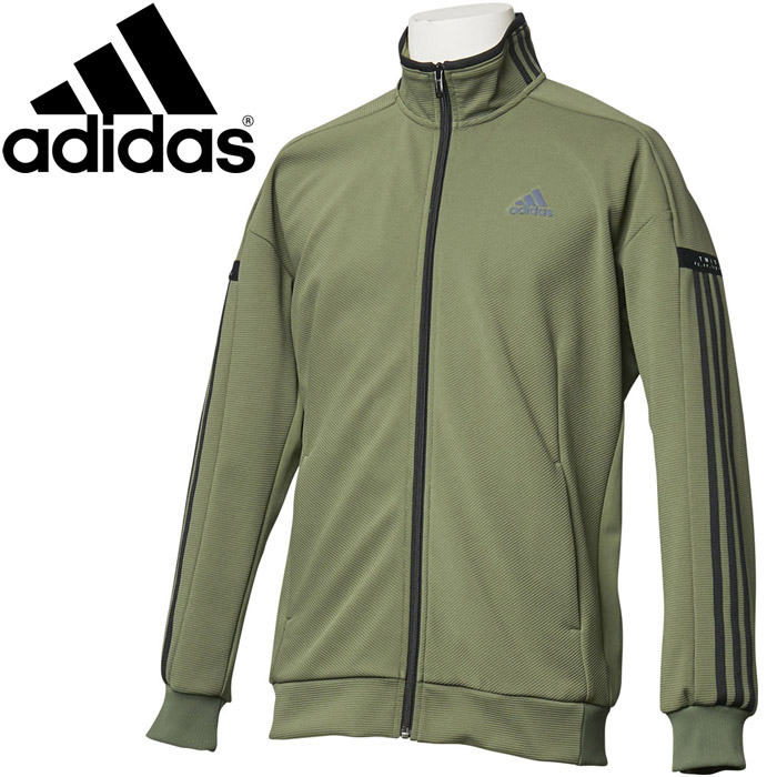 adidas men's warm up jacket