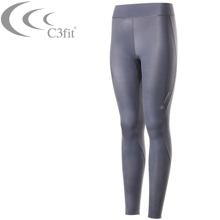 メール便配送 C3fit(シースリーフィット) インスピレーションロングタイツ レディース GCW09350-G