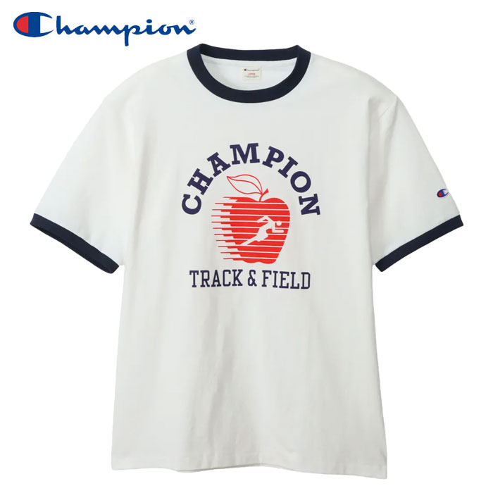 チャンピオン　リンガーT Champion tシャツ 「Champion」ショートスリーブ リンガーTシャツ