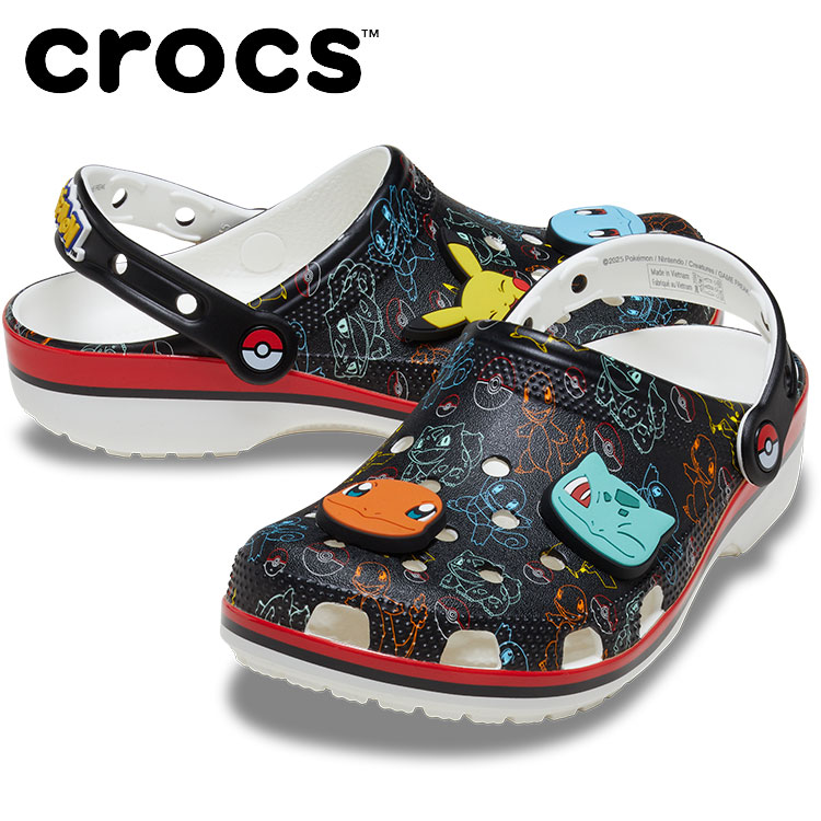 楽天市場】【プライスダウン】 CROCS POKEMON PRINT CLASSIC