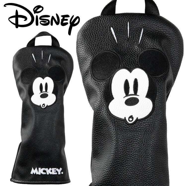 ディズニーゴルフ BLACK DISNEY H/C DRIVER ドライバー用 ヘッドカバー XYMG6SH1 2026モデル 日本正規品