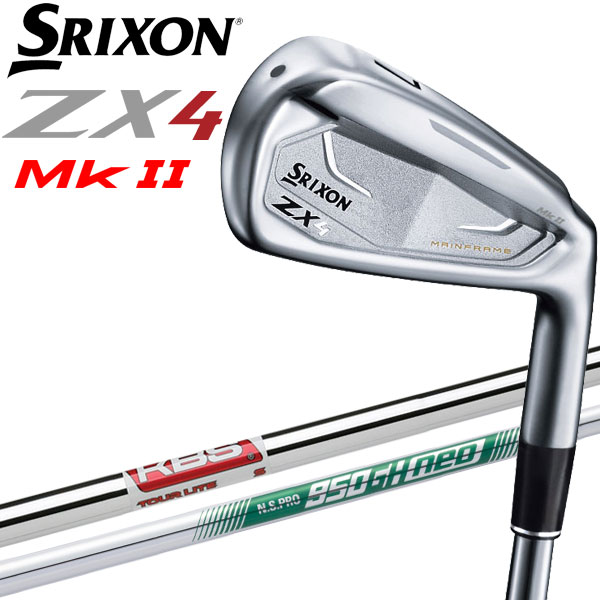 【先着順!!期間限定MAX3,500円OFFクーポン発行中!!有効期間:4/6(月)00:00～4/12(日)23:59迄】ダンロップ スリクソン ZX4 Mk-II アイアン 単品 スチールシャフト 2023モデル