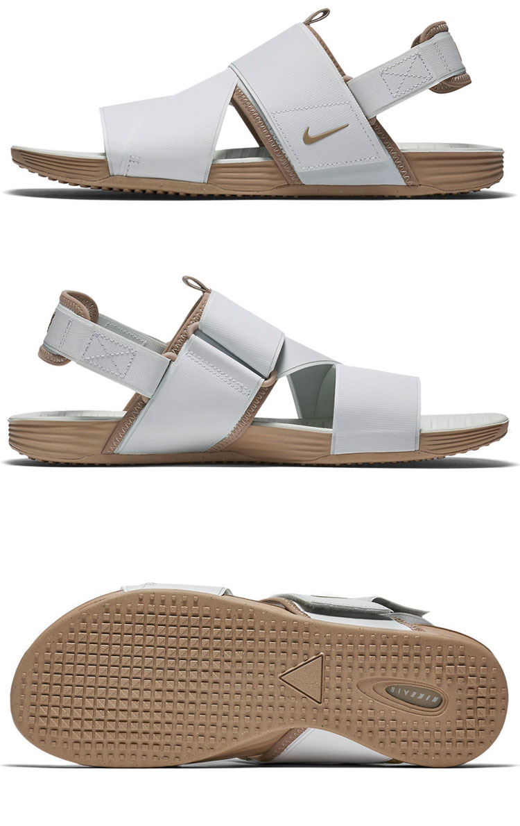 nike sandals with back strap