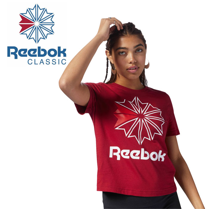 reebok classic t shirt marron