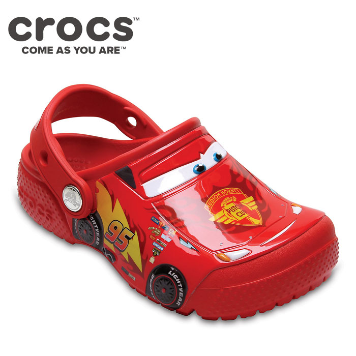 orange kids crocs