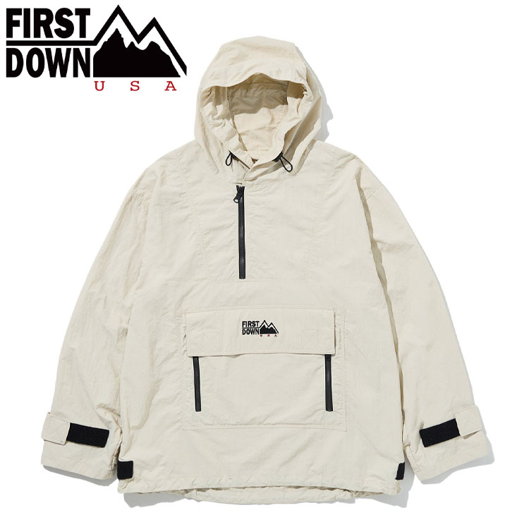 【先着順!!期間限定MAX3,500円OFFクーポン発行中!!有効期間:4/6(月)00:00～4/12(日)23:59迄】FIRST DOWN USA ヘリテージ アノラック パーカー HERITAGE ANORAK PARKA F141002-02 メンズ レディース