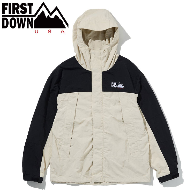 【期間限定MAX4,000円OFFクーポン発行中!!有効期間:7/17(金)17:00~7/27(月)07:59迄】クリアランス 【返品不可】 FIRST DOWN USA モータウンジャケット タスランナイロン MOTOWN JKT TASLAN NYLON F841001-02 メンズ レディース|アネックススポーツ