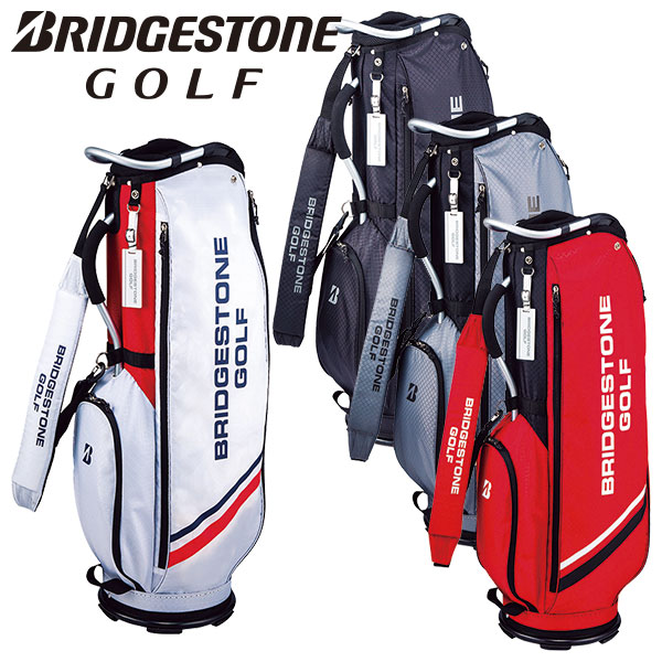 新品ブリヂストンキャディバッグCBG322　 9.5型47インチ対応2.6kg BRIDGESTONE GOLF (2023/NEW)ブリヂストン 軽量キャディバッグ