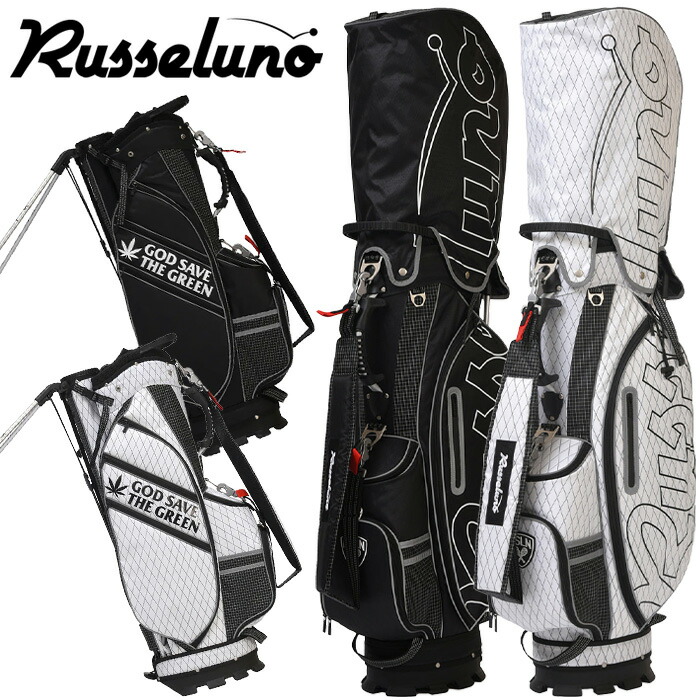 Russeluno/ラッセルノ ゴルフ スタンド式キャディバッグ 【カモ】新品 Russeluno/ラッセルノ ゴルフ スタンド式キャディバッグ 【カモ