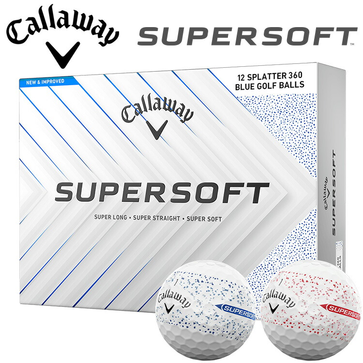Callaway SUPERSOFT ゴルフボール 36個 Callaway キャロウェイ 日本正規品 SUPER SOFT スーパーソフト