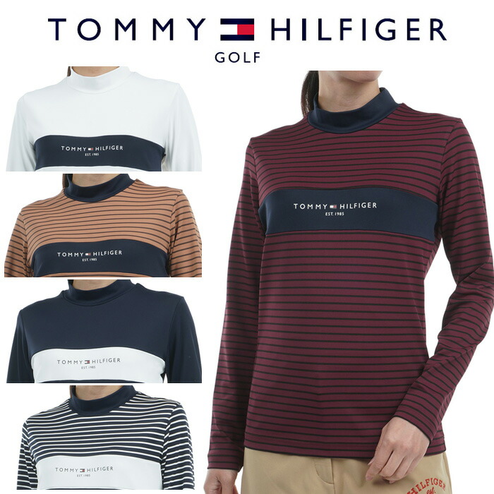 トミーヒルヒガー　ゴルフ　長袖 トミー ヒルフィガー ゴルフ（TOMMY HILFIGER GOLF） 長袖 ハイネック